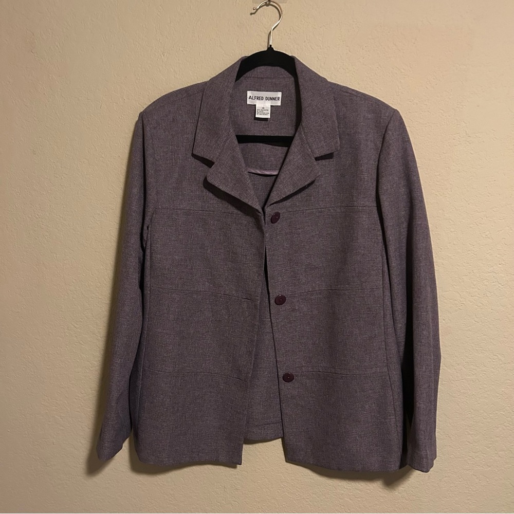 Alfred Dunner Lavender Jacket - image 1